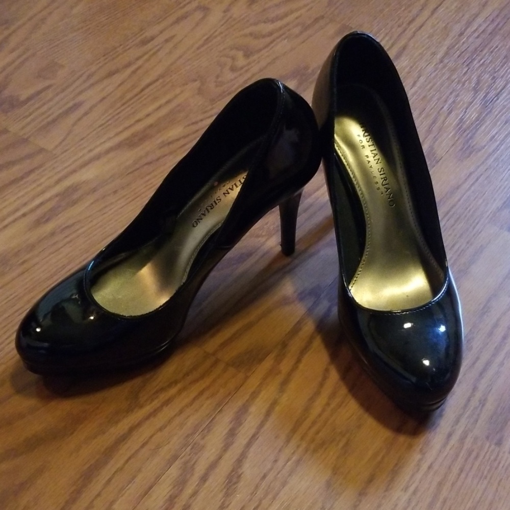 Black high heels